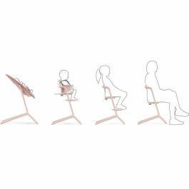 Chaise haute Cybex LEMO Rose