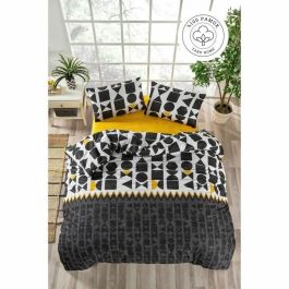 Parure de couette Noir Lit king size 3 Pièces