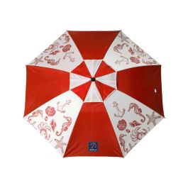 Parasol de plage Rouge Ø 180 cm SPF50+ Marin Precio: 18.9500004. SKU: B1HVANJ6QF