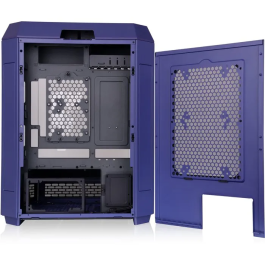 Thermaltake The Tower 600 Boîtier PC Moyen Tour ATX avec 3 Panneaux en Verre Trempé, 2 Ventilateurs 140mm, USB 3.0 Type-C, Future Dusk - Sans Alimentation