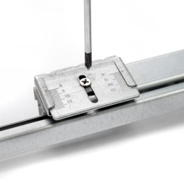 Emuca Kit de panier et cadre coulissant à fermeture souple pour armoire, réglable, module 600mm, Noir texturé