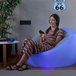 Fauteuil Gonflable avec LED Multicolore et Télécommande Chight InnovaGoods