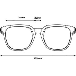 Lunettes de soleil Unisexe Bollé Ø 51 mm