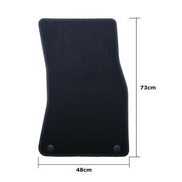 Set de tapis de voitures OCC Motorsport OCCBW0014 Bmw E64 Serie 6 Cabrio 5 Pièces