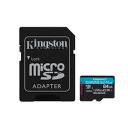 Carte Mémoire Micro SD avec Adaptateur Kingston SDCG4/64GB 64 GB