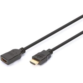 DIGITUS HDMI Verlängerungskabel m. Ethernet 4K 3m schwarz
