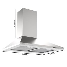 Hotte standard Cecotec Flux PM 604000 Acier