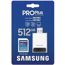 CARD Card 512GB Samsung XC PRO Plus (2023)(CL10) Reader retail