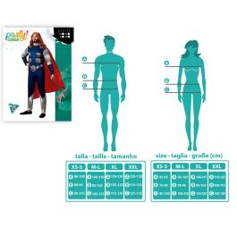 Déguisement pour Adultes Trueno Super héros XL