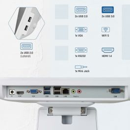Tout en Un iggual IGG320174 15,6" Intel N100 8 GB RAM 128 GB SSD