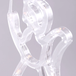 Ornement LED pour décoration intérieure de Noël HO-XMAS-051-IP20-1,5M-WW