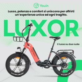 Vélo Électrique Youin BK1716 LUXOR II Corail 250 W