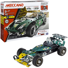 Meccano - APM20102 - Cabriolet Rétro Friction - Coffret de Construction pour 5 Modèles de Voitures Rétro Motorisées - Kit pour Enfants dès 8 Ans - 225 Pièces Precio: 42.276. SKU: B1FAMQP6ZJ
