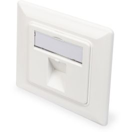 DIGITUS Leerdose Keystone Module.1xRahmen 80x80mm+Zentralp.