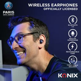 Casque KONIX Bleu