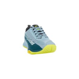 Chaussures de Padel pour Adultes Bullpadel X-Plo Vibram 25I Bleu clair 37