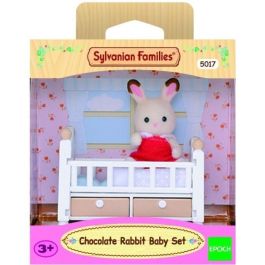 Lit de bébé avec figurine bébé Lapin Chocolat - SYLVANIAN FAMILIES - LES MEUBLES ET ACCESSOIRES Precio: 24.99. SKU: B17WCH2RA2