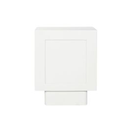 Table de Nuit Home ESPRIT Blanc Naturel 40 x 35 x 50 cm