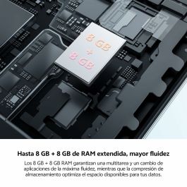 Smartphone Vivo V2419 Octa Core 8 GB RAM 256 GB Argenté