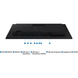 60,5cm/24" (1920x1080) Samsung S24D402GAU Full HD 100 Hz IPS 2xHDMI 5ms DP 16:9 Business S40GD Black