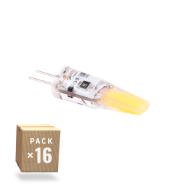 Pack 16 Ampoules LED G4 3W 270Lm 6000K 12V AC/DC 40000H [CA-G4-3W-12-CW-PK16-AP]