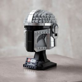 LEGO Star Wars Le Casque du Mandalorien, Jeu de Construction, 584 Pièces, Référence 75328