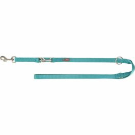 Laisse réglable pour chien Trixie Premium Bleu clair M/L