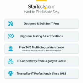 Câble VGA Startech UR9-HEADSET-ADAPTER Noir