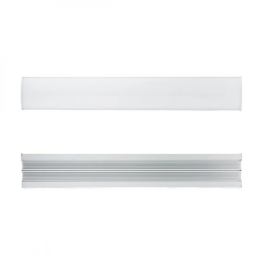 Profilé Luminaria en Aluminium pour Bandeaux LED - Diffuseur Opal - 1 mètre