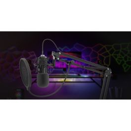 Genesis RADIUM 400 G2 Microphone de Studio USB Cardioïde -29 dB 20-20000 Hz 24 bit 192 kHz 74 dB Noir