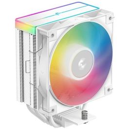 Deepcool AG400 WH Refroidisseur d'air CPU avec ventilateur ARGB 120 mm Blanc - 4 caloducs, PWM