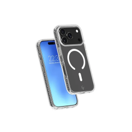 Force Case Coque FC Air Xtrem MagSafe pour iPhone 17 Pro Max - Transparent Recyclé - Protection Premium Compatible MagSafe