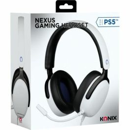 Casques avec Microphone KONIX Blanc