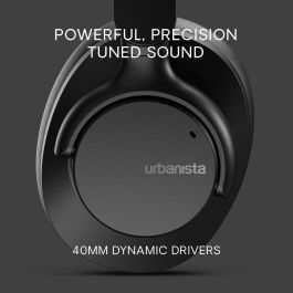 Casque audio Urbanista Valencia Noir Midnight black