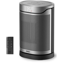 Dreo Chauffage d'appoint Hipercerámica 1500W Colonne Noir Réf AABPM05938