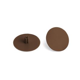 HERRAJES ALK Tappo 25 Bouchon d'obturation Ø30mm Marron