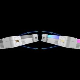 Thermaltake SWAFAN EX14 - Pack de 3 Ventilateurs PC 140 mm RGB, Blanc - 500-2000 tr/min, 81.6 CFM, 3.17 mmH2O, Paliers Hydrauliques, 9 Broches