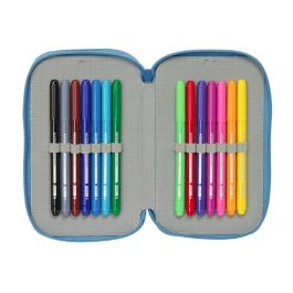 Fourre-tout Frozen Bleu 12,5 x 19,5 x 5,5 cm 37 Pièces