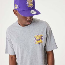 T-shirt à manches courtes homme New Era 60332201 Gris (S)