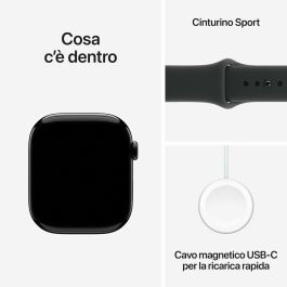 Montre intelligente Apple MFC44QL/A Noir 46 mm