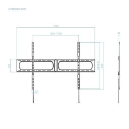 Support de TV TooQ LP37140F-B
