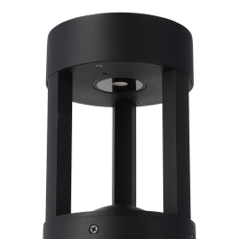 Balise LED Extérieure San Luis 30cm 10W 220VAC 3000K Noir