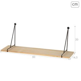 Etagère Max Home Fer Bois MDF 50 X 20 X 14,5 CM (6 Unités)