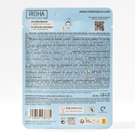Iroha Masque Visage Réparateur, Apaisant et Hydratant au Melon - Soin Après Soleil, 1 unité