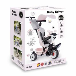 Smoby Tricycle Baby Driver Rose SMO741504