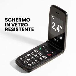 Téléphone portable pour personnes âgées SPC 2342A Bleu 128 GB 2,4"