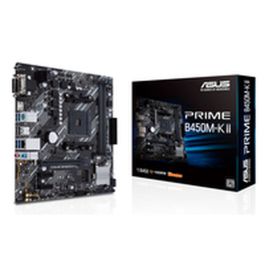 Asus Carte mère Prime B450M-K II AMD B450 Micro ATX DDR4 jusqu'à 64 Go