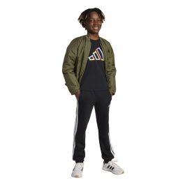 T shirt à manches courtes Enfant Adidas Noir 3-4 Ans