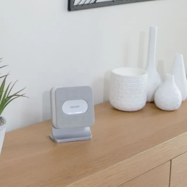 Philips Welcome Bell 300 Basic Timbre sans fil, Portée 300m, 4 sonneries, PHI3345115310123