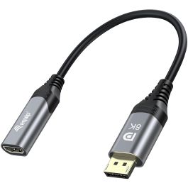 Equip Displayport->HDMI Adapter 1.4 St/Bu 8K/60Hz grau